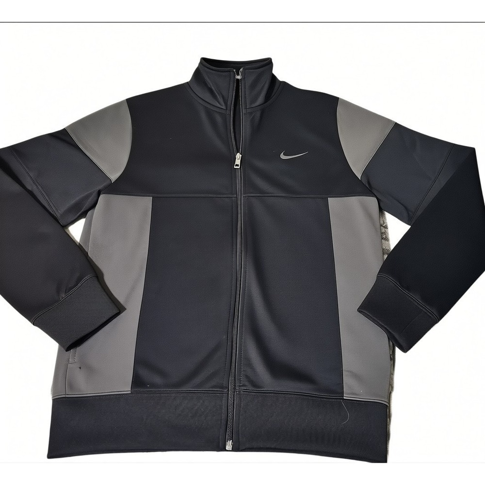 Nike Fleece Mens S Small Unisex Swoosh Black Sweatwe Athletic Dept Women Men ZIP